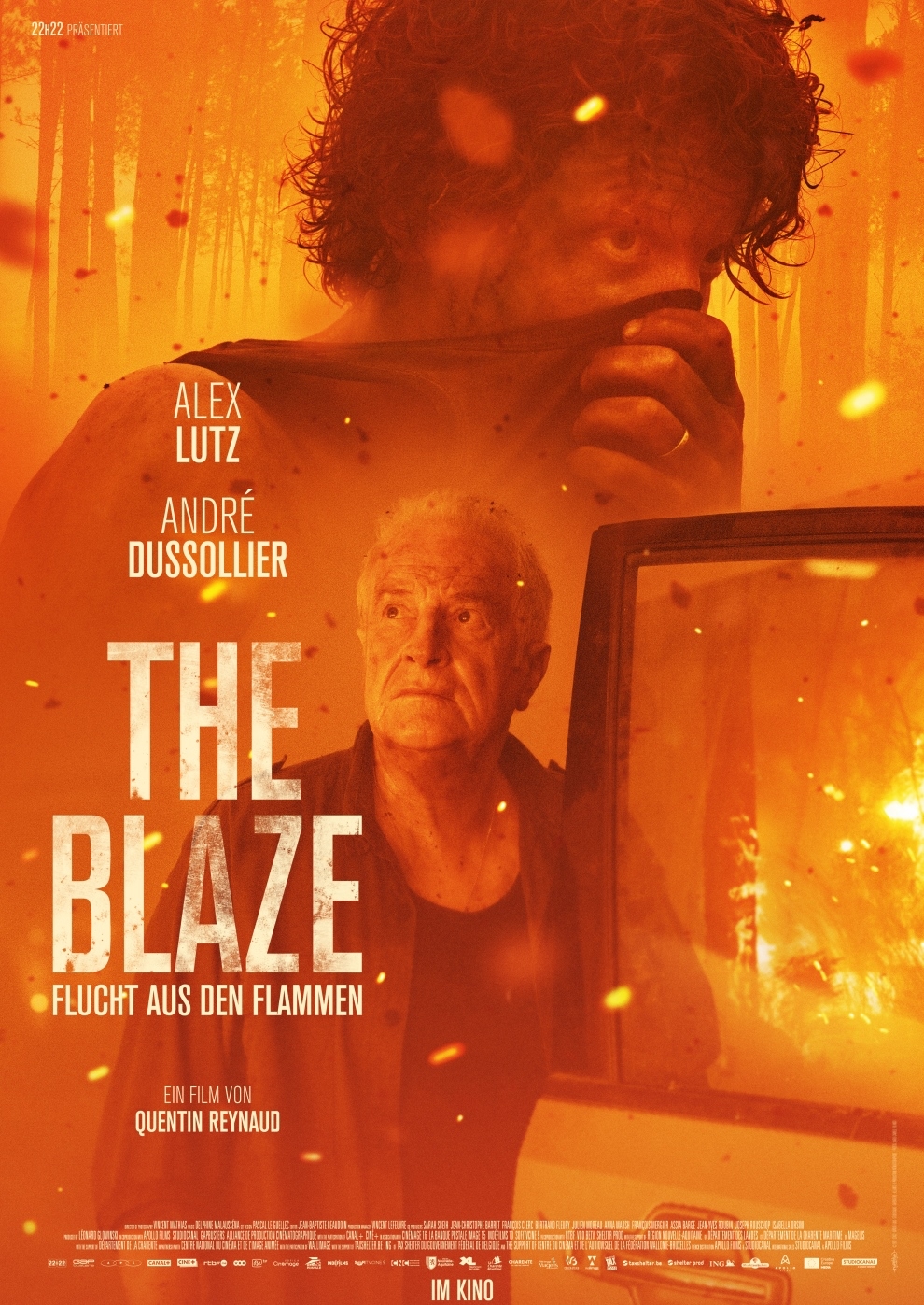 Filmplakat zu The Blaze - Flucht aus den Flammen