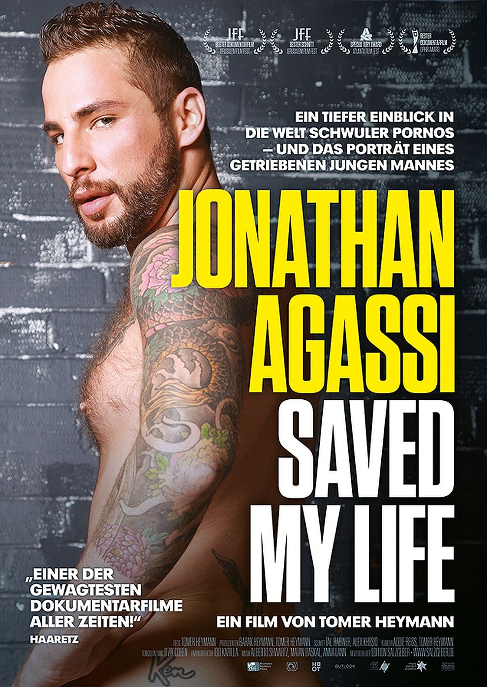 Filmplakat zu Jonathan Agassi Saved My Life