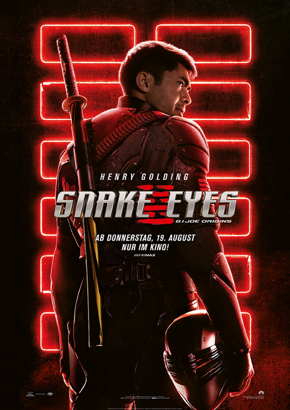 Filmplakat zu Snake Eyes: GI Joe Origins