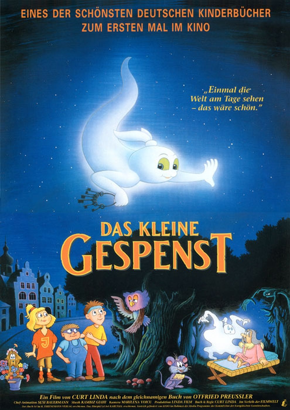 Filmplakat zu Das kleine Gespenst (1992)