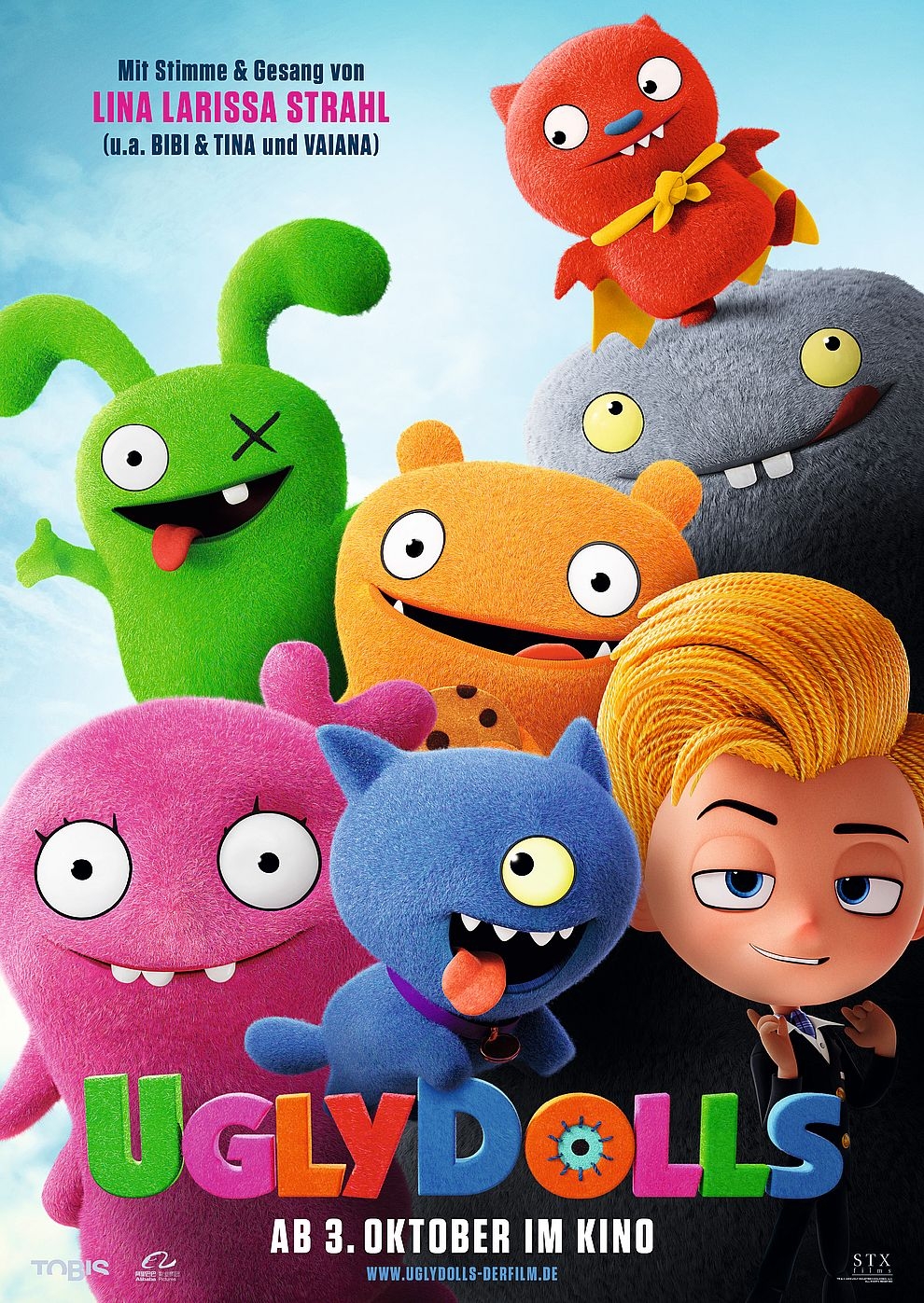 Filmplakat zu UglyDolls