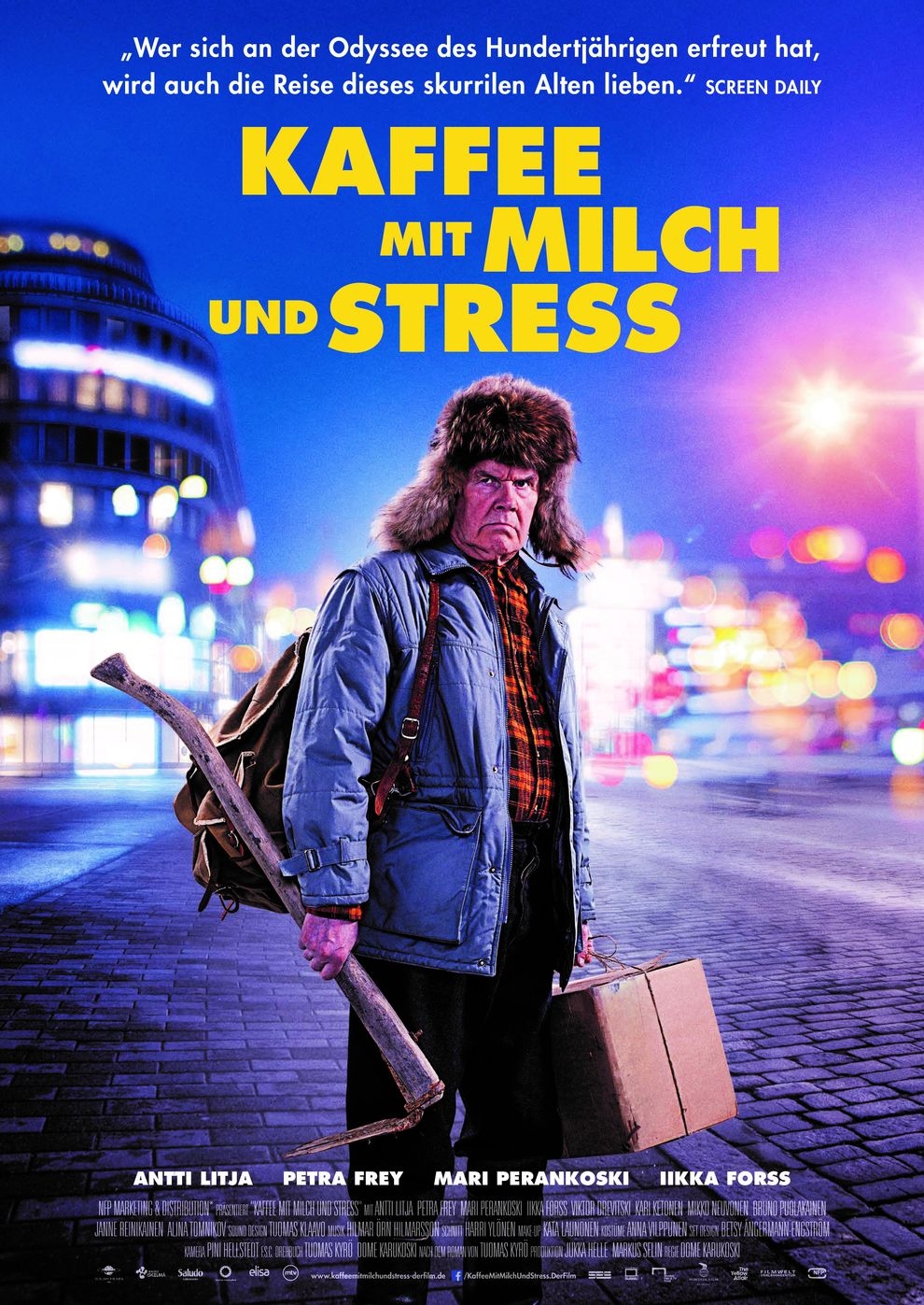 Filmplakat zu Kaffee mit Milch und Stress