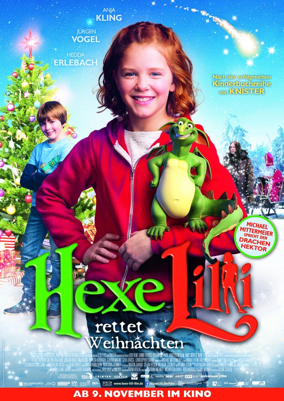 Filmplakat zu Hexe Lilli rettet Weihnachten