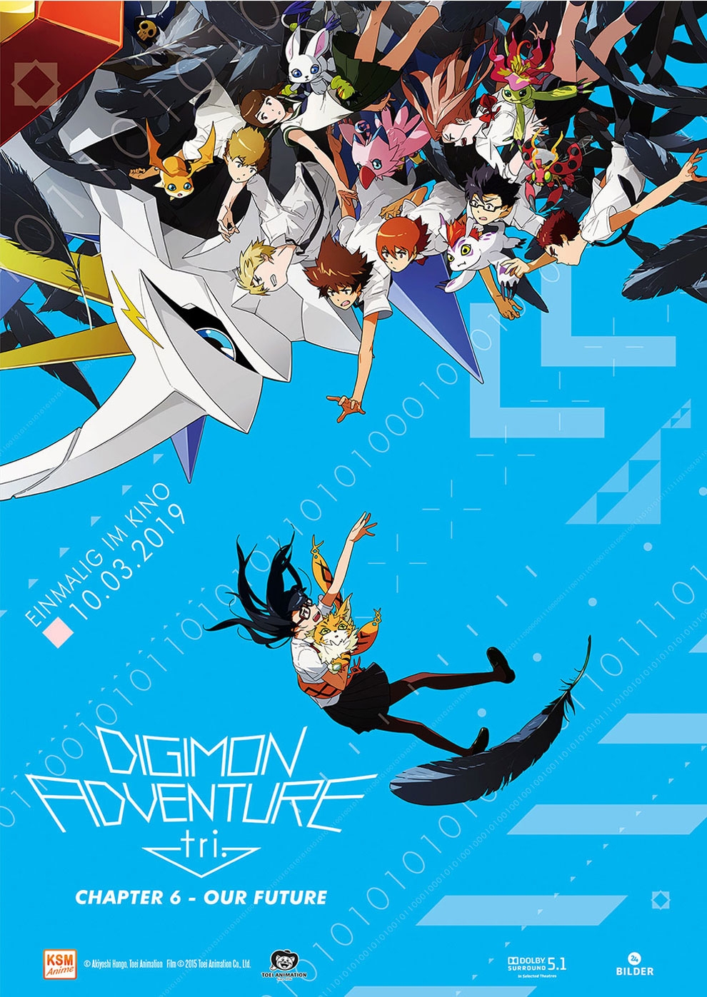 Filmplakat zu Digimon Adventure tri. - Chapter 6: Our Future