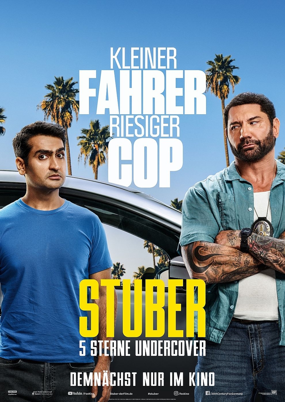 Filmplakat zu Stuber - 5 Sterne Undercover