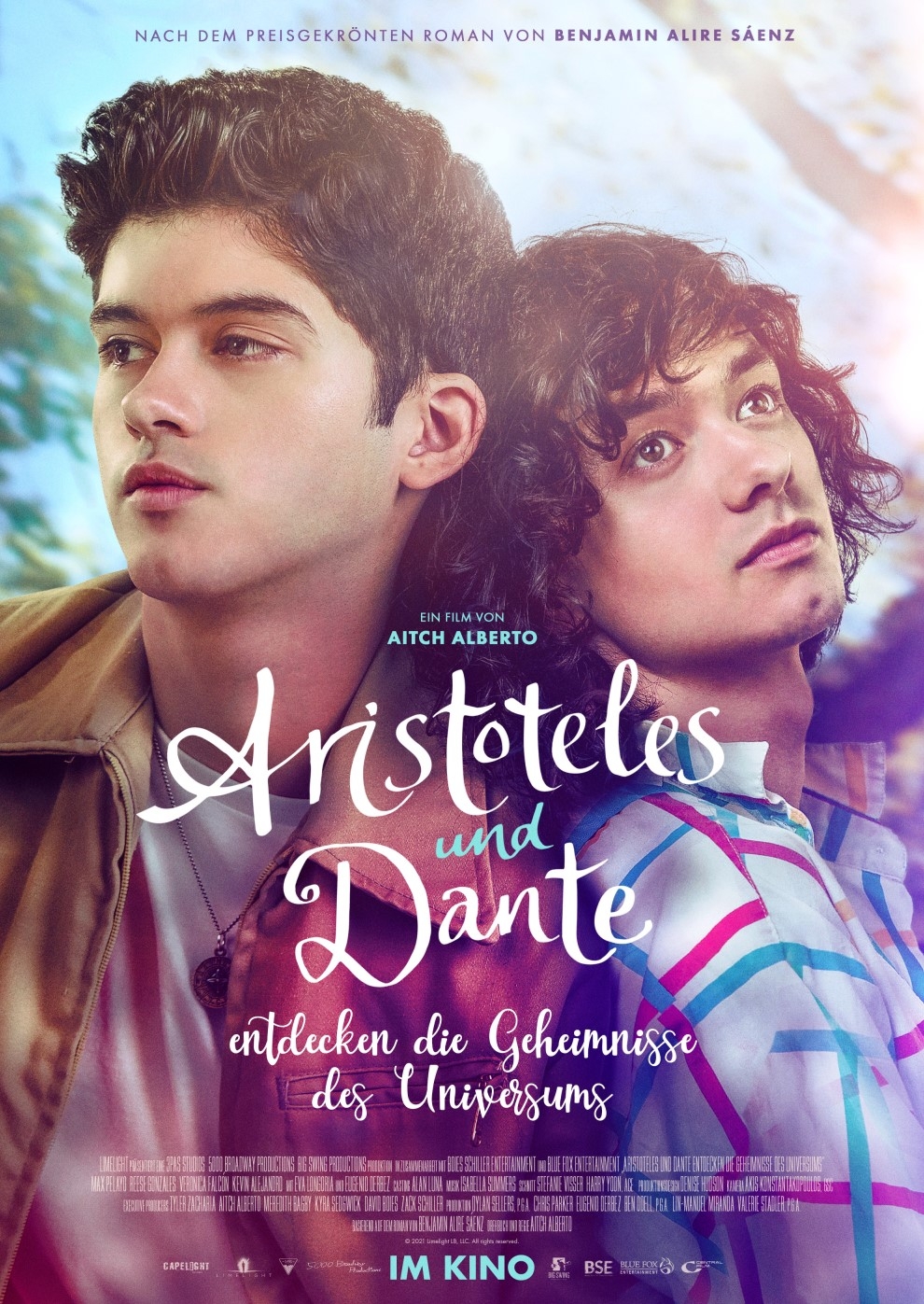 Filmplakat zu Aristoteles und Dante entdecken die Geheimnisse des Universums