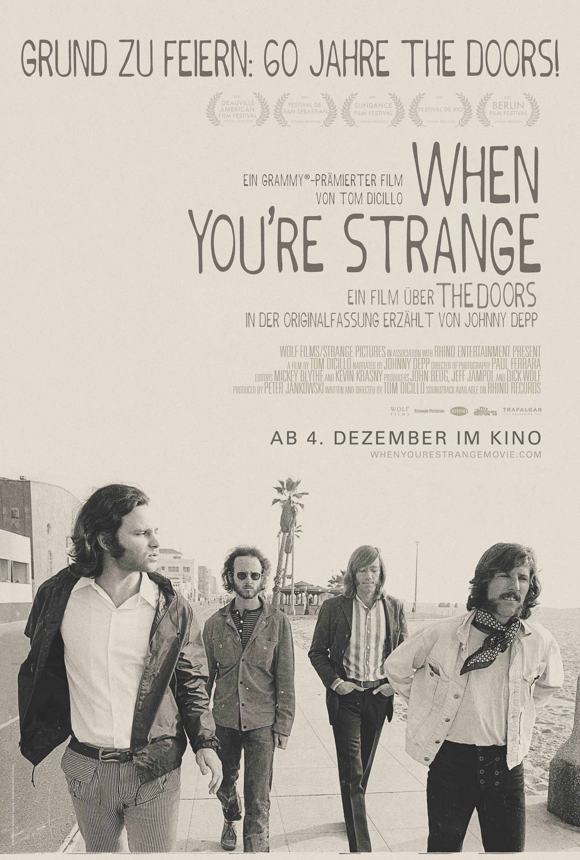 Filmplakat zu The Doors: When You're Strange