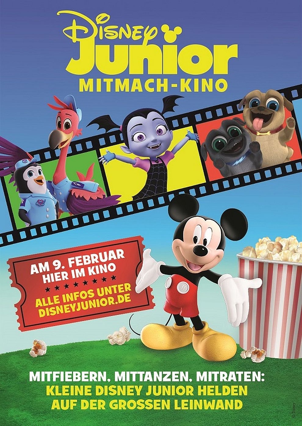Filmplakat zu Disney Junior Mitmach-Kino 2/2019