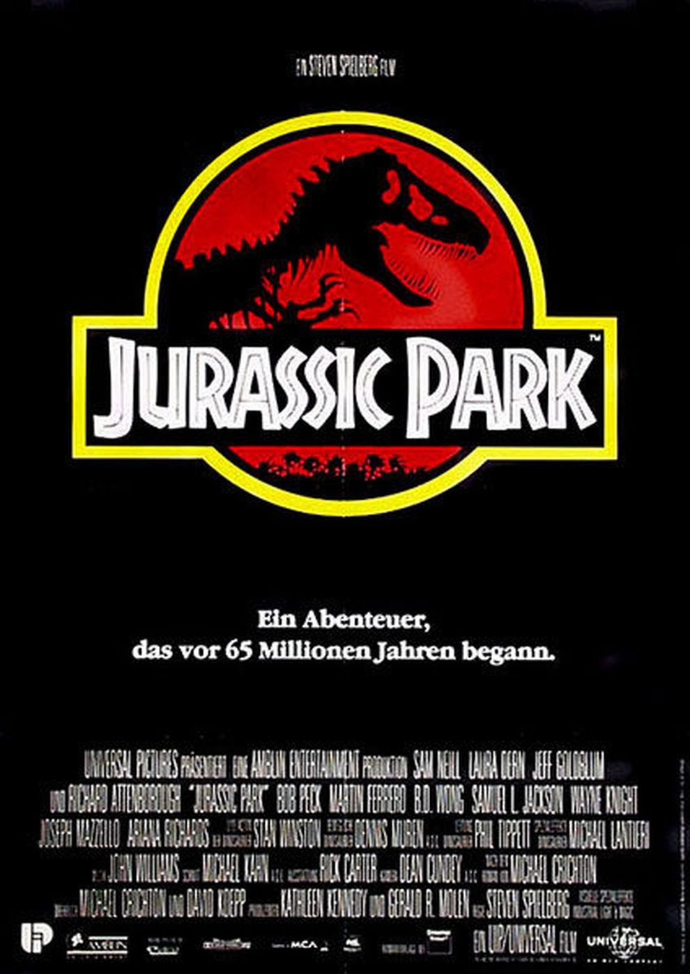Filmplakat zu Jurassic Park