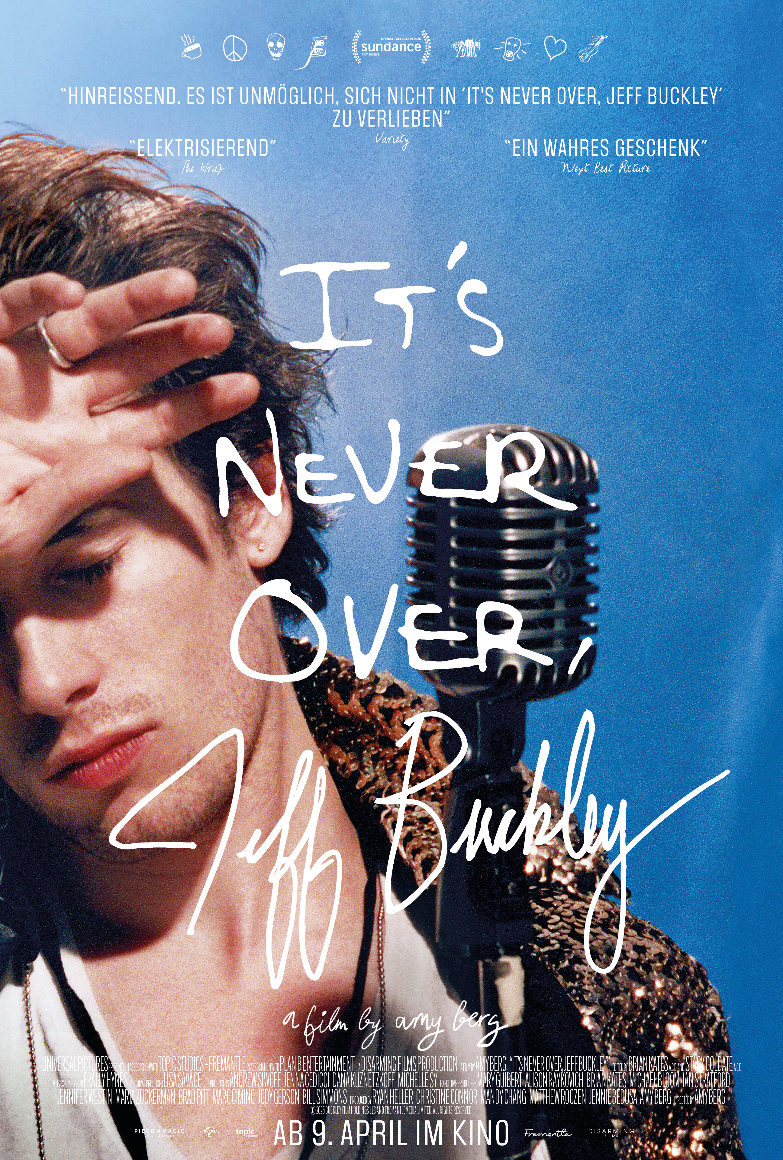 Filmplakat zu It's Never Over, Jeff Buckley
