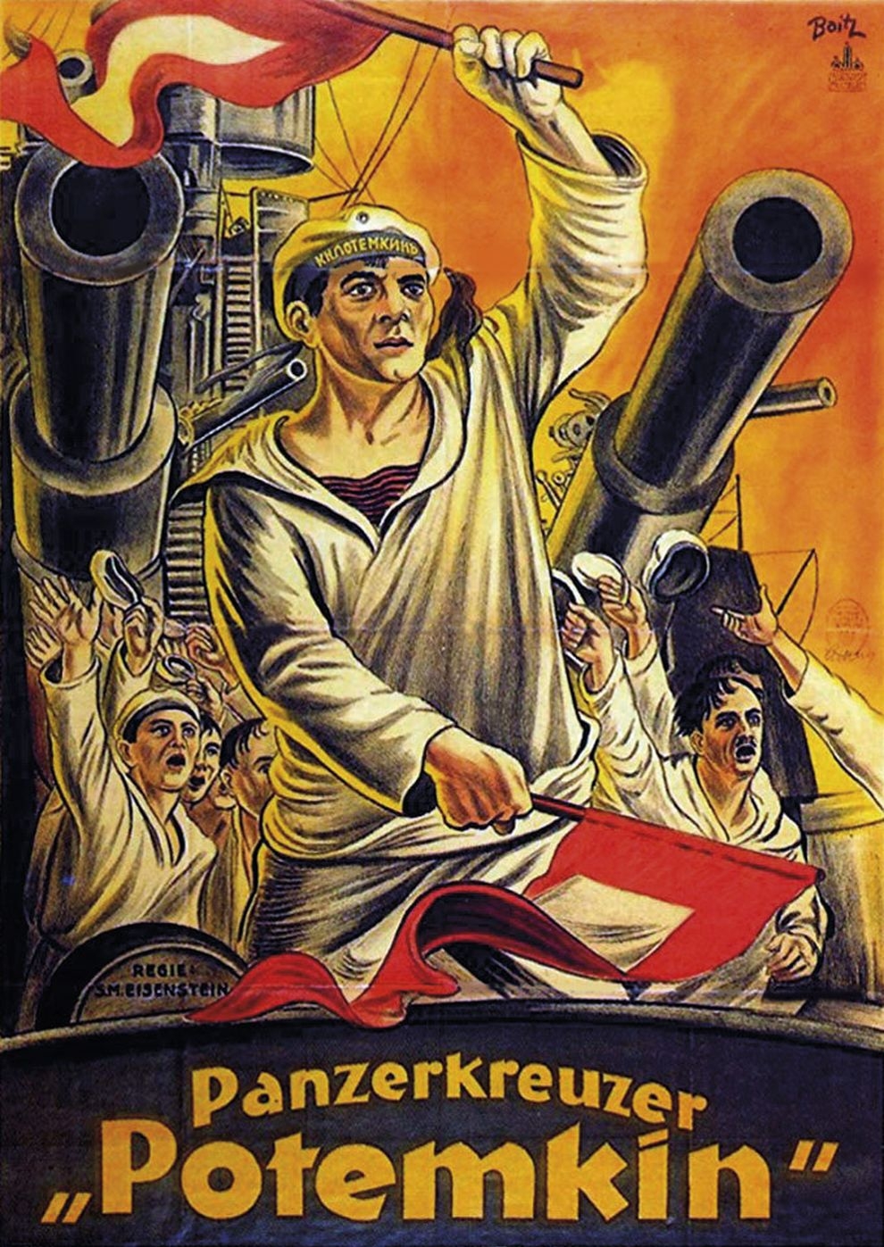 Filmplakat zu Panzerkreuzer Potemkin