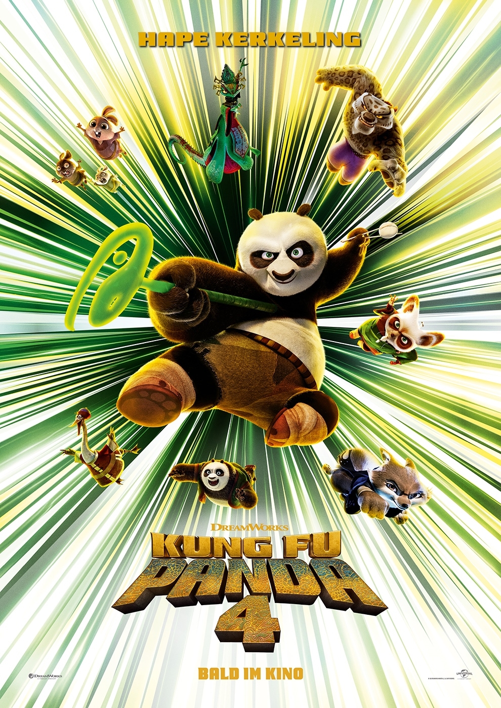 Filmplakat zu Kung Fu Panda 4