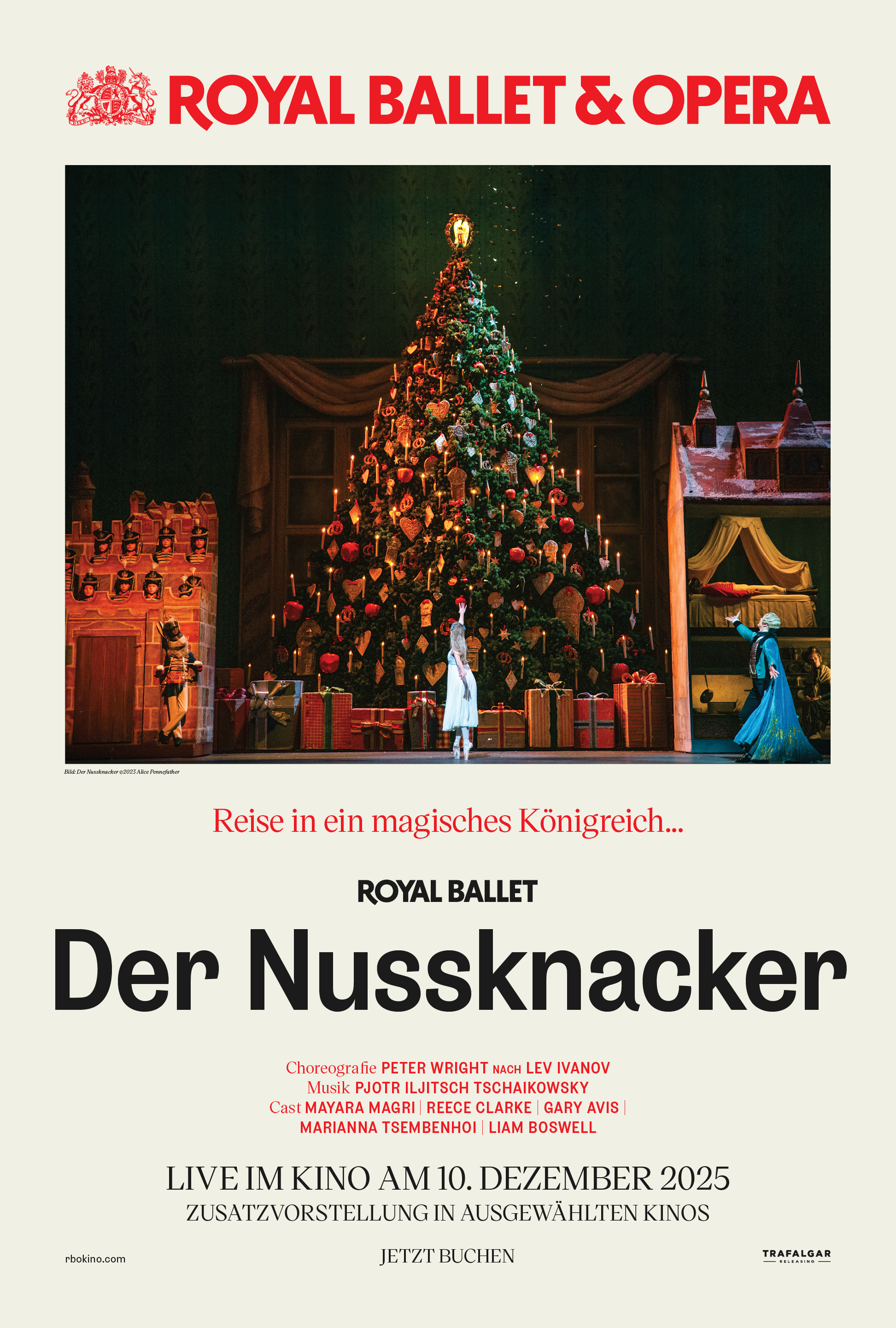 Filmplakat zu RBO 2025/26: Der Nussknacker (Royal Ballet)(Live)