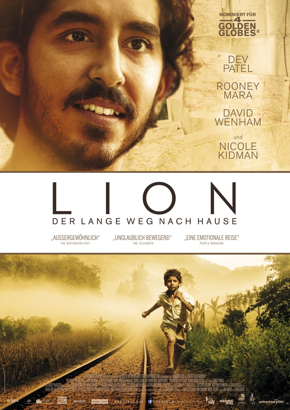 Filmplakat zu Lion - Der lange Weg nach Hause