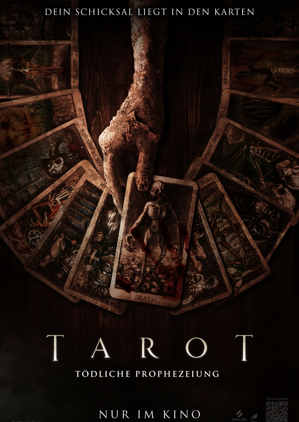 Filmplakat zu Tarot - Tödliche Prophezeiung