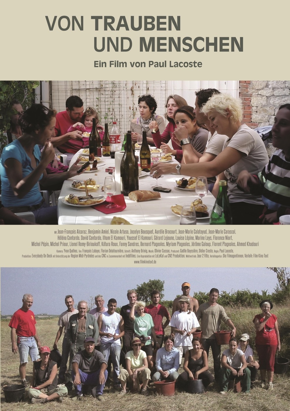 Filmplakat zu Von Trauben und Menschen