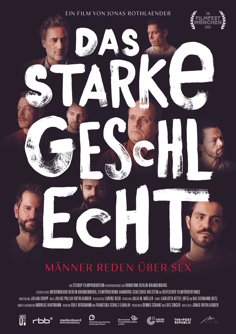 Filmplakat zu Das starke Geschlecht - Männer reden über Sex