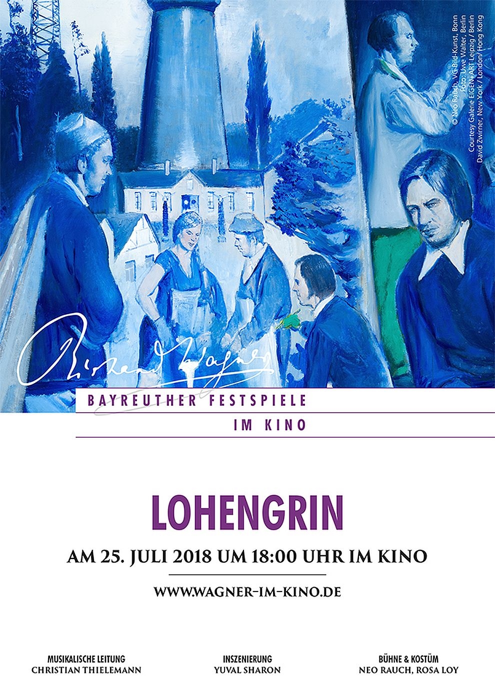 Filmplakat zu Bayreuther Festspiele 2018: Lohengrin
