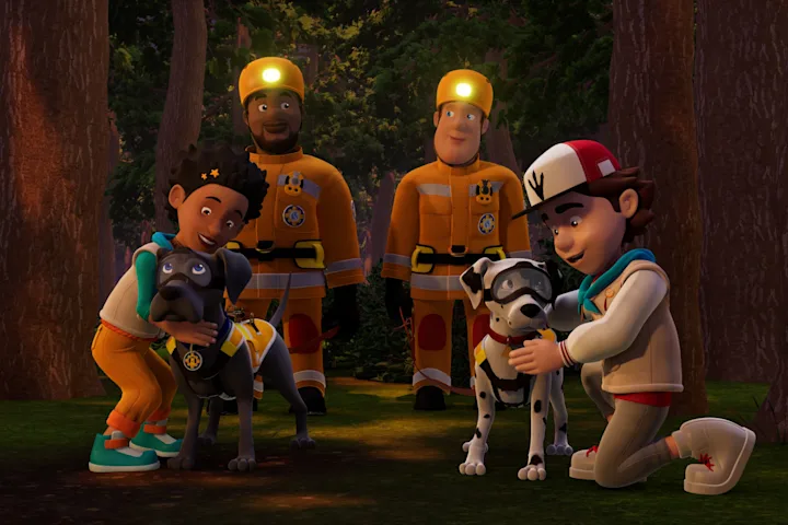 Szenenbild zu Feuerwehrmann Sam - Pontypandys neue Feuerwache