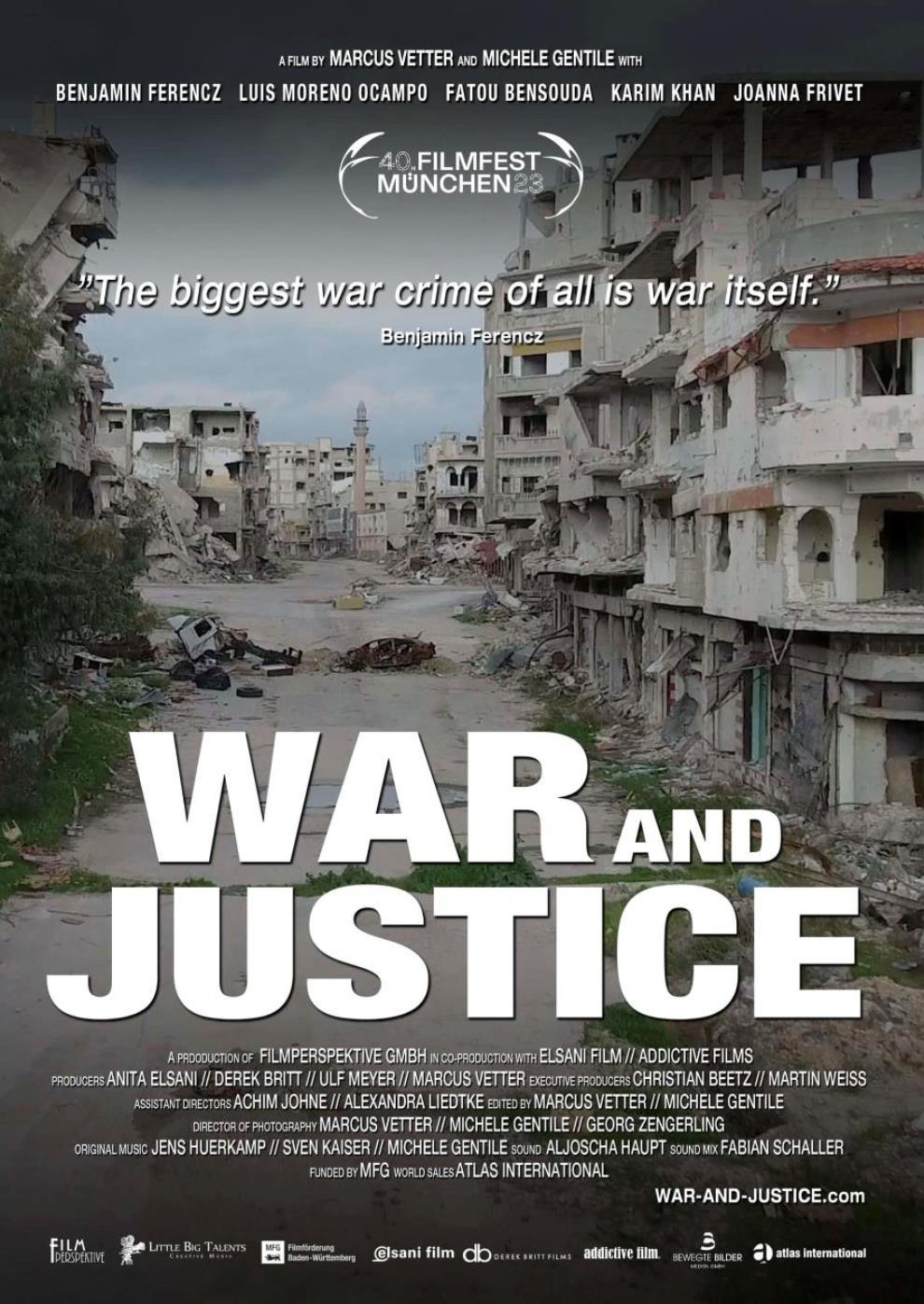 Filmplakat zu War and Justice