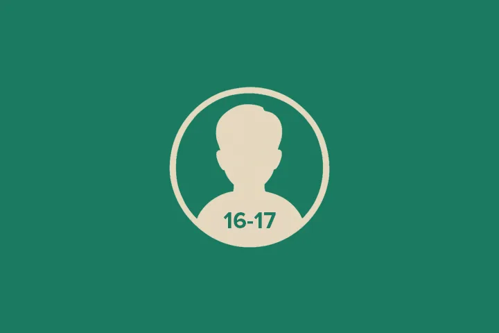 Jugendschutz 16 bis 17