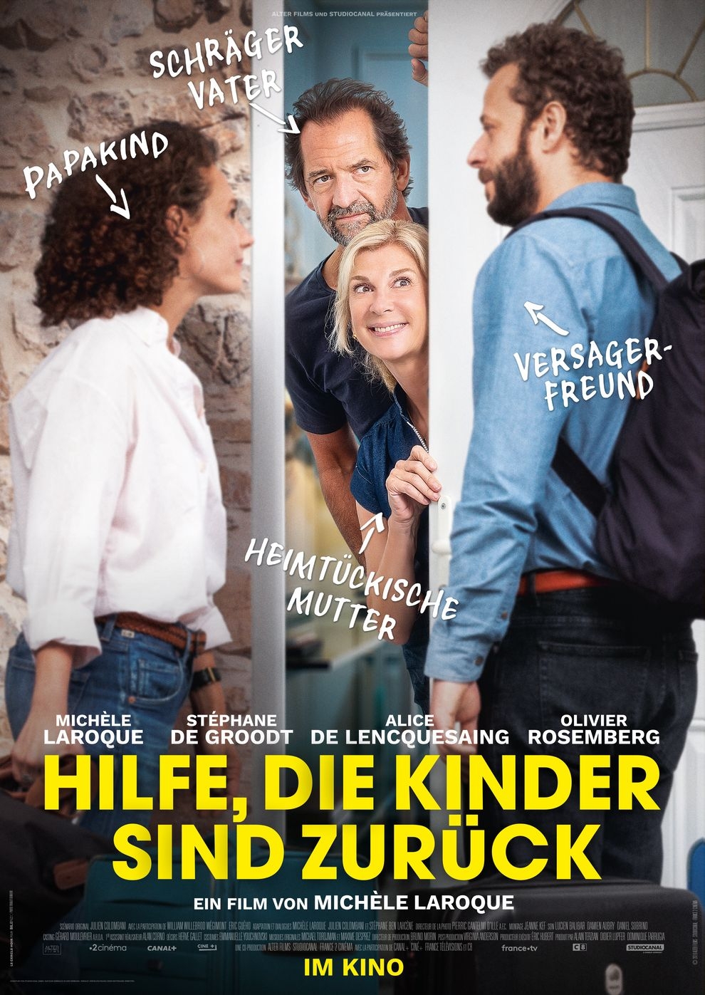 Filmplakat zu Hilfe, die Kinder sind zurück