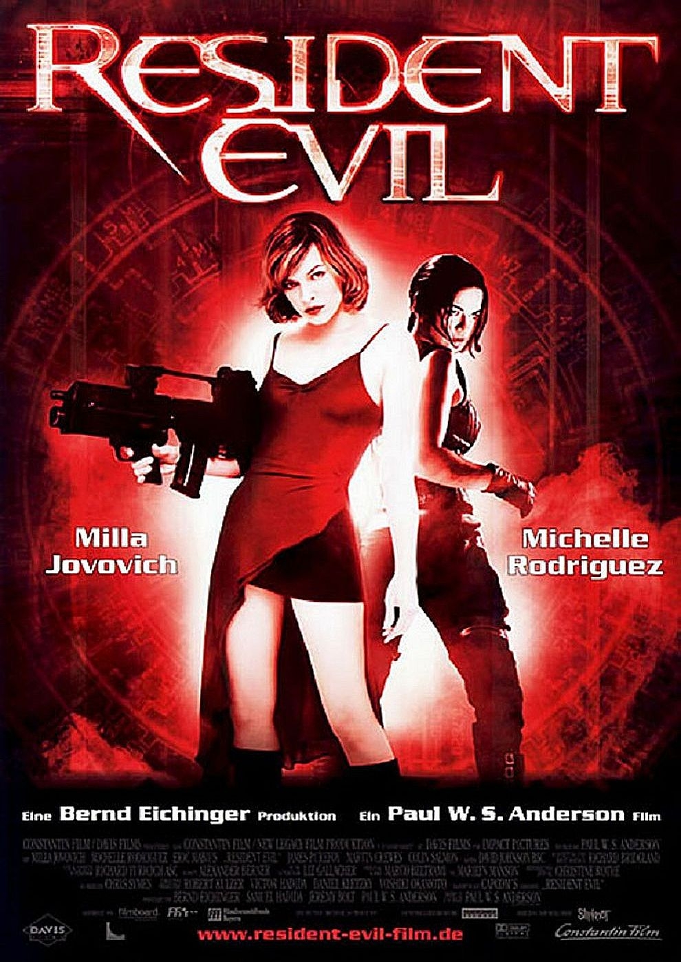 Filmplakat zu Resident Evil