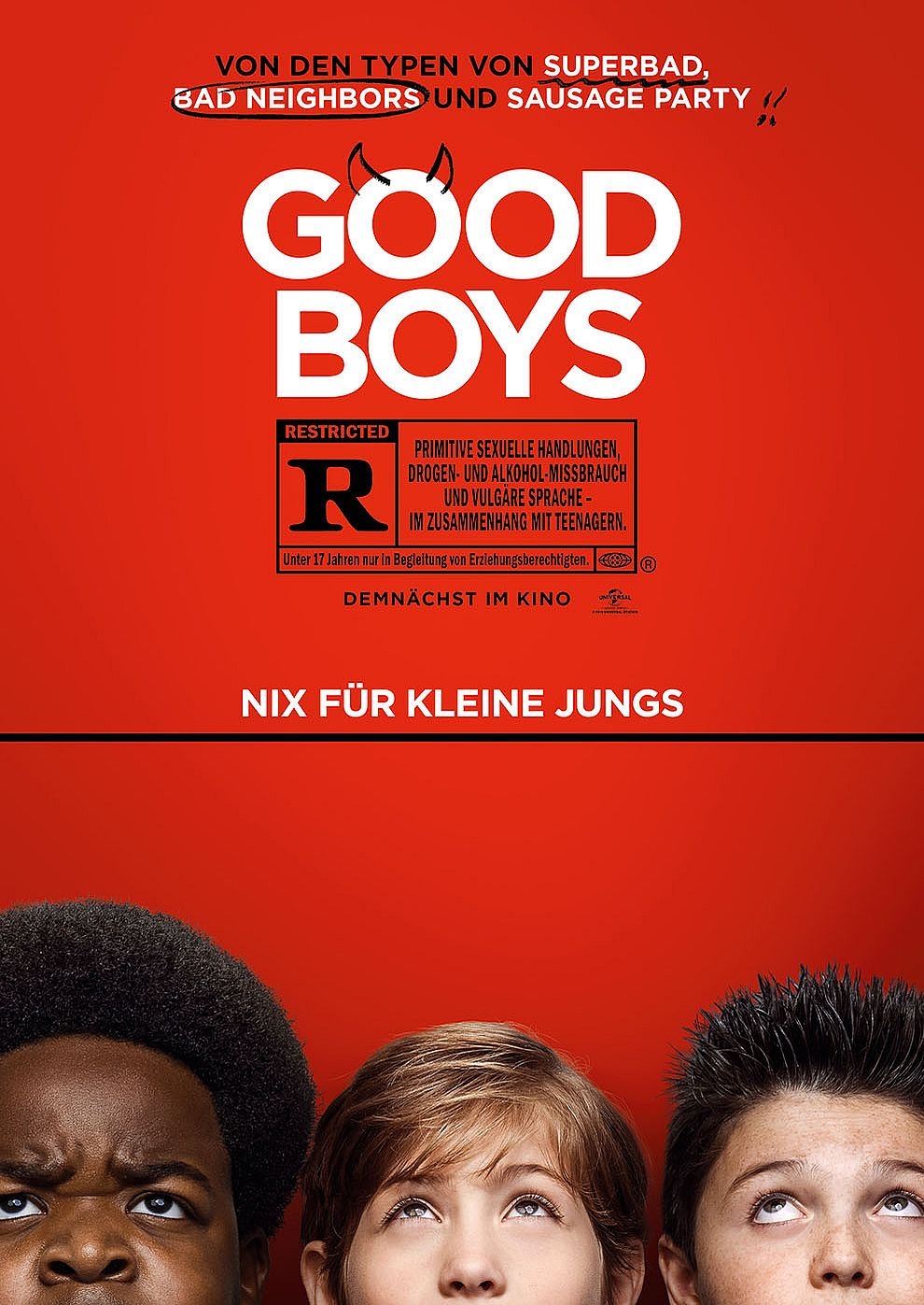 Filmplakat zu Good Boys - Nix für kleine Jungs
