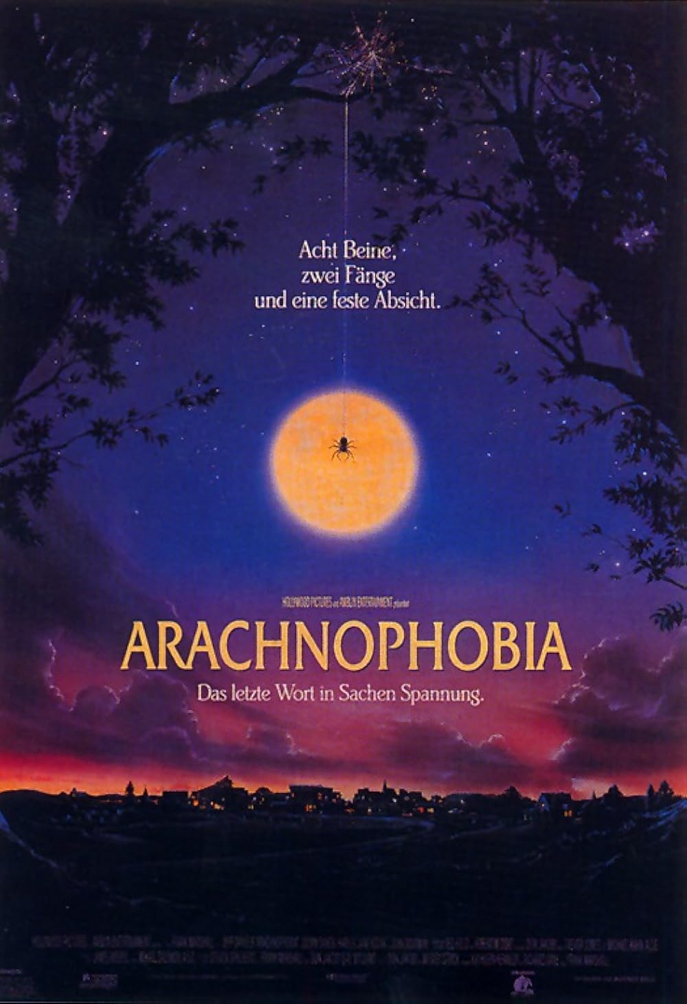 Filmplakat zu Arachnophobia