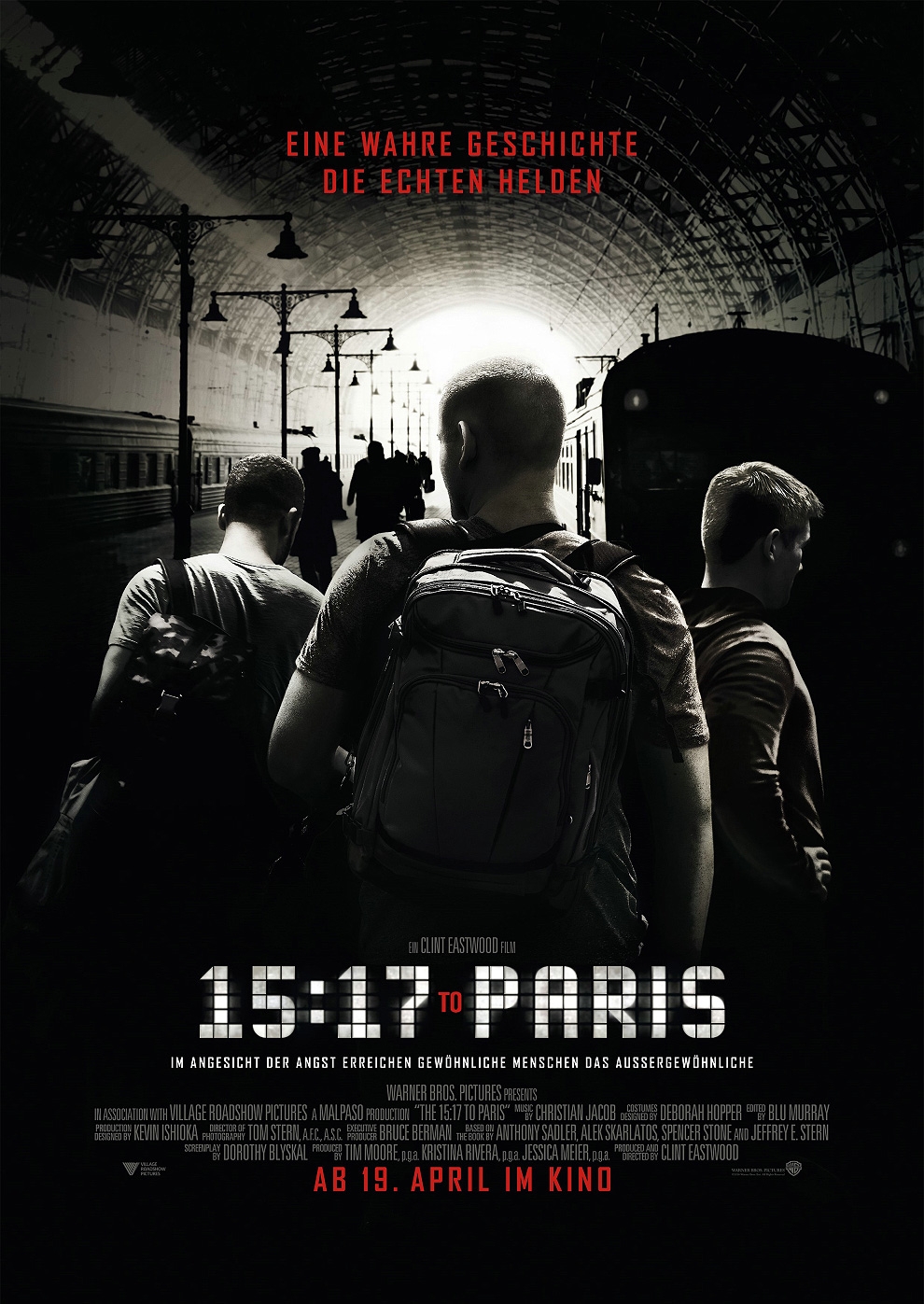 Filmplakat zu 15:17 to Paris