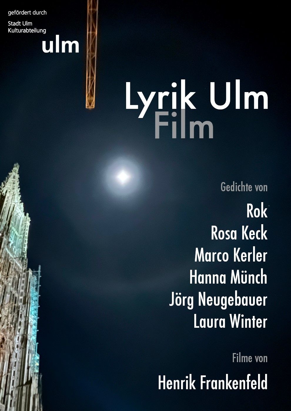 Filmplakat zu Lyrik Film Ulm