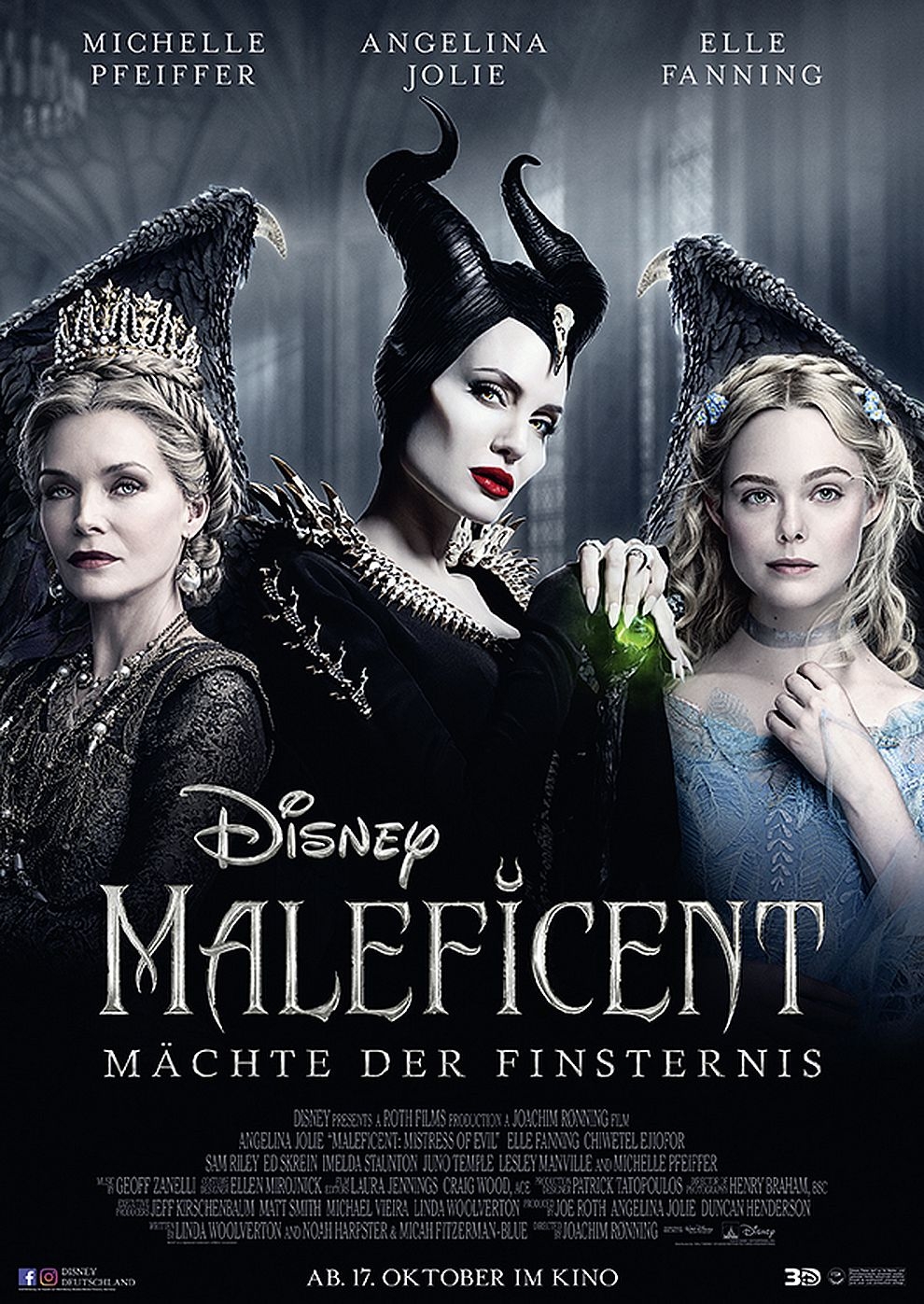 Filmplakat zu Maleficent - Mächte der Finsternis