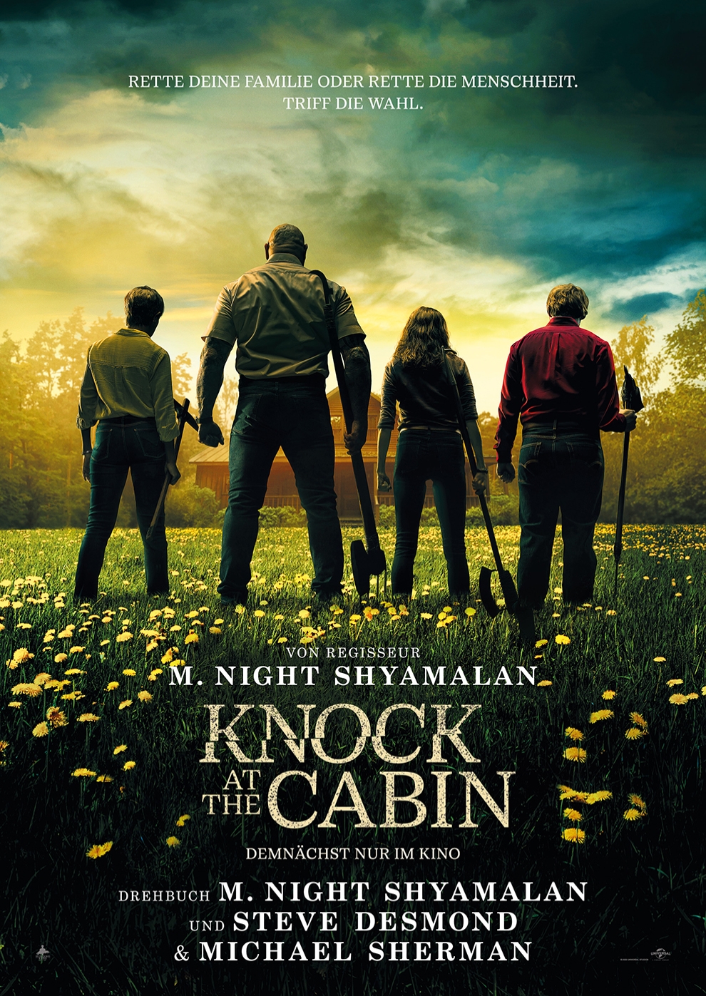 Filmplakat zu Knock at the Cabin