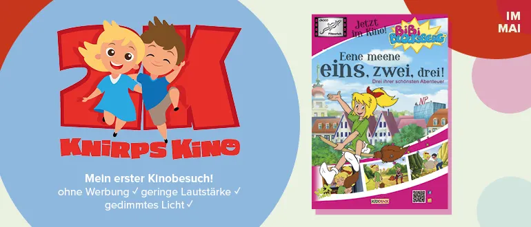 Promo Banner zu Vorstellung Bibi Blocksberg - Eene Meene Eins, Zwei, Drei! im Mai