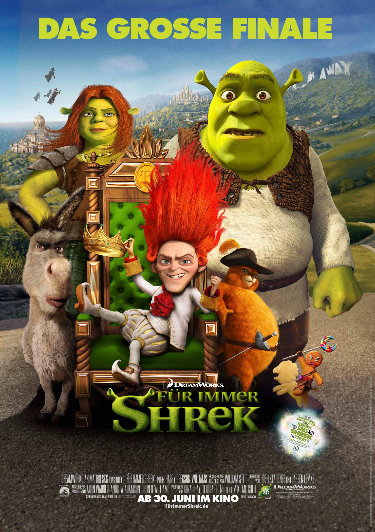 Filmplakat zu Für immer Shrek