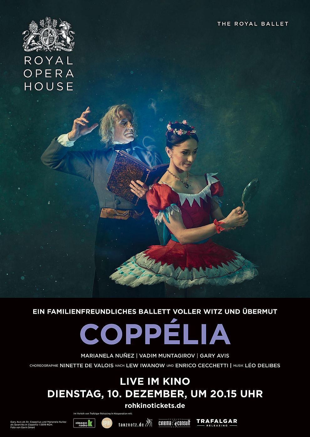 Filmplakat zu ROH 2019/20: Coppélia (Live)