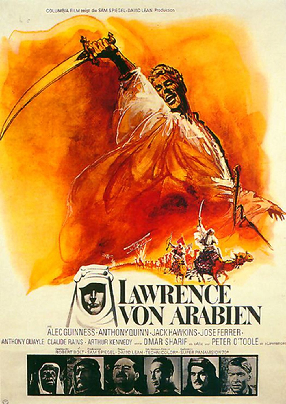 Filmplakat zu Lawrence von Arabien