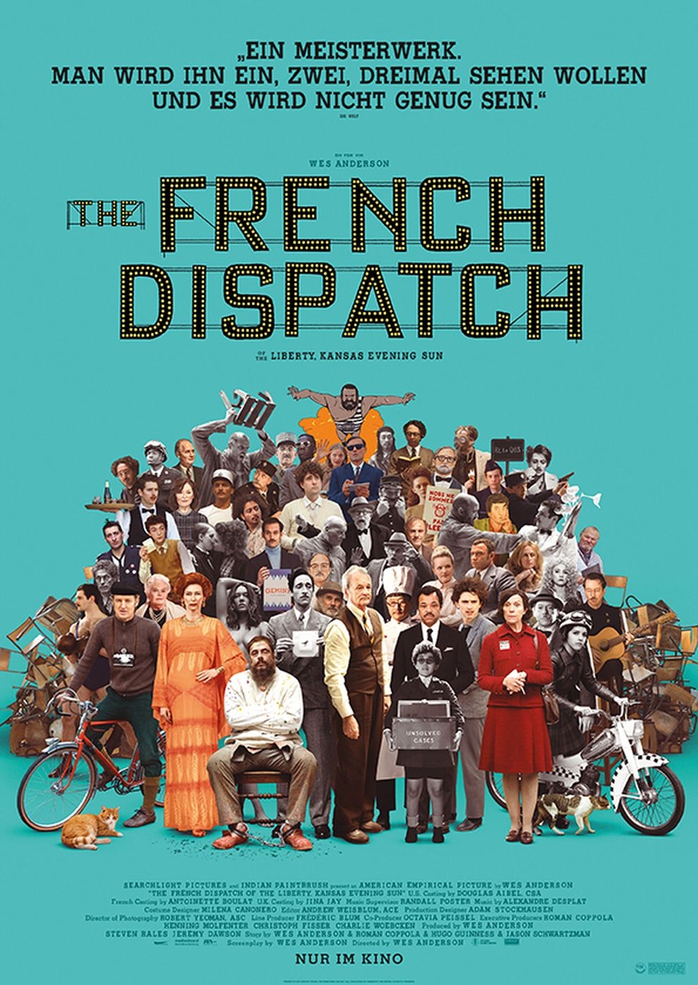 Filmplakat zu The French Dispatch