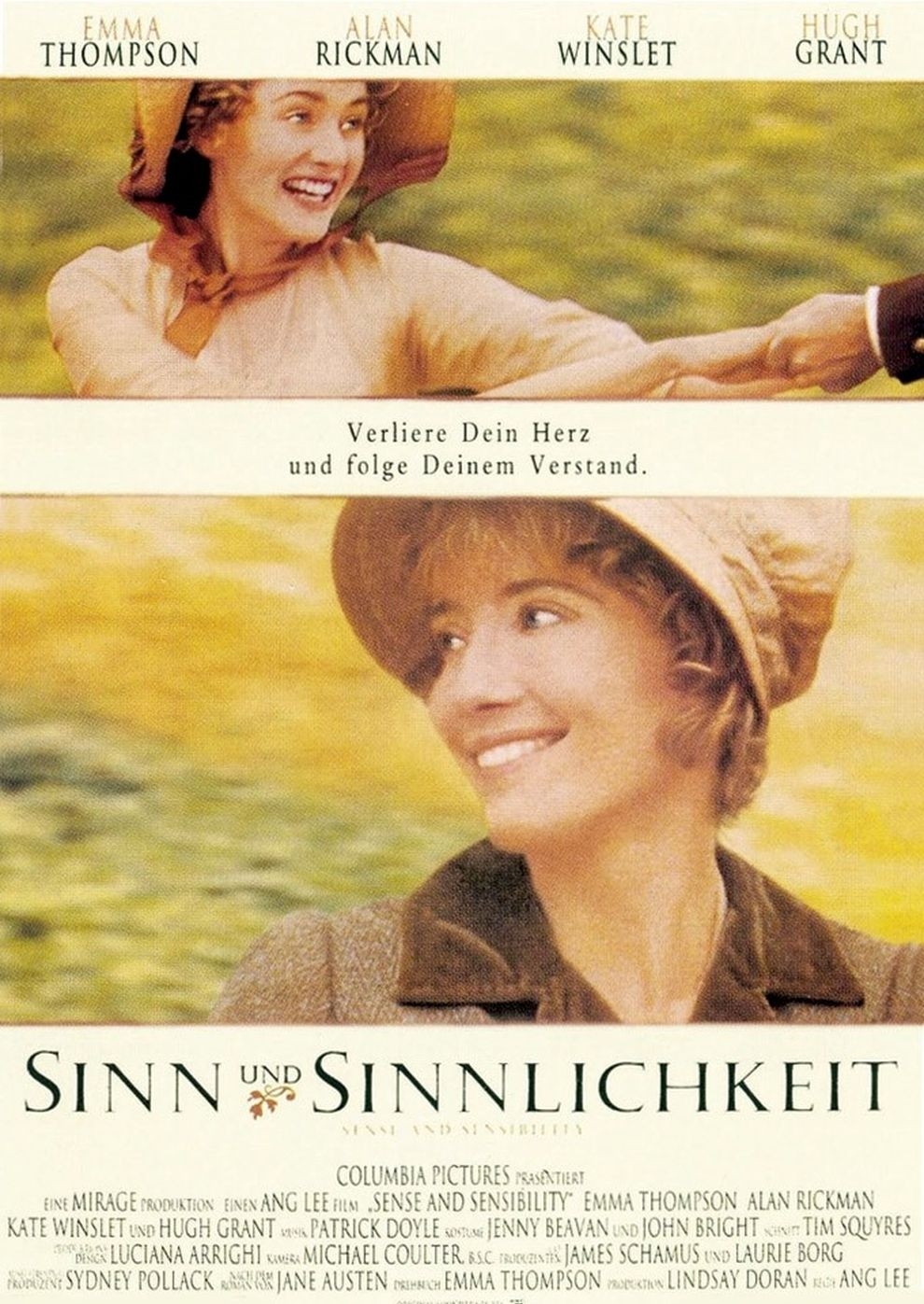 Filmplakat zu Sinn und Sinnlichkeit