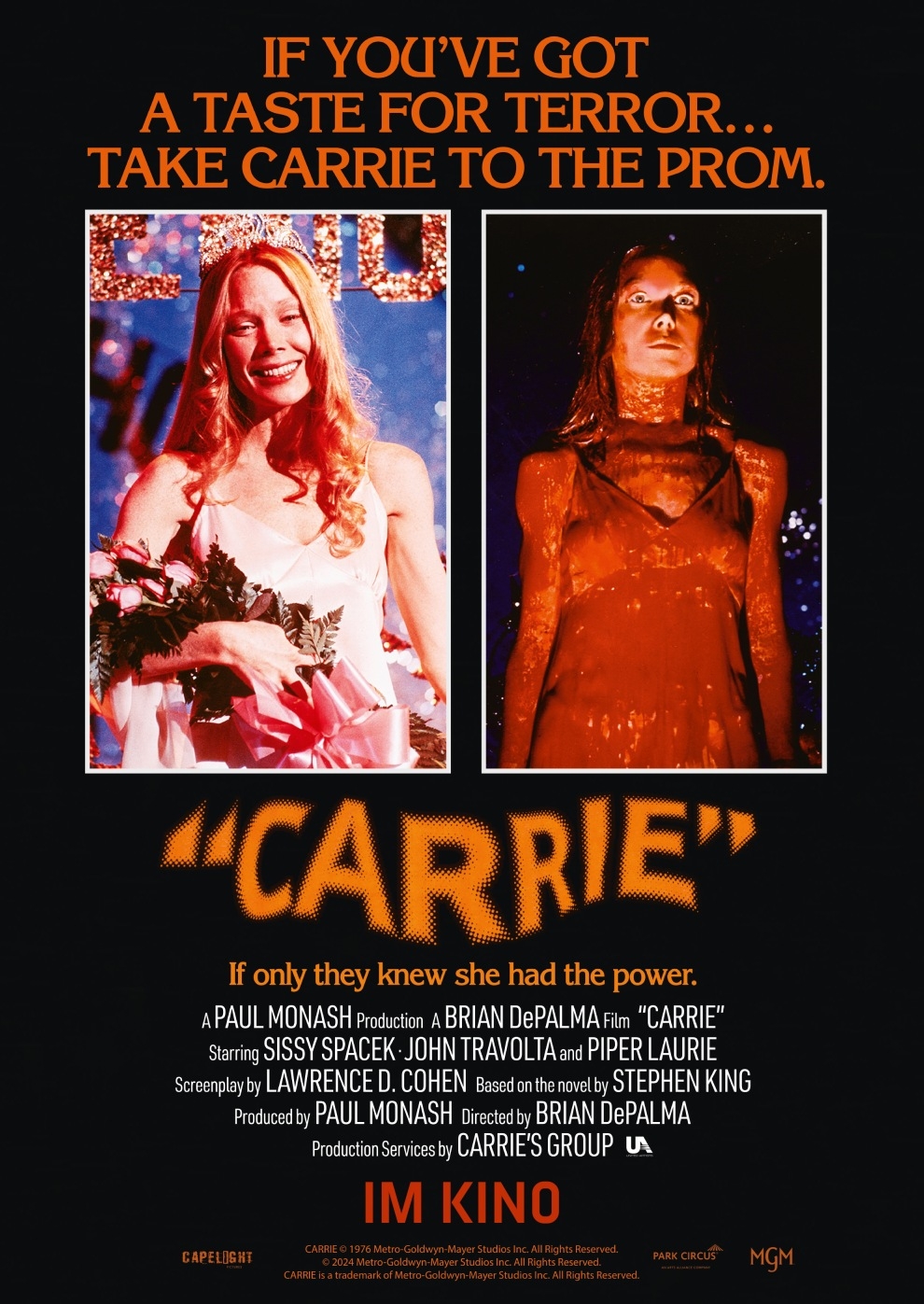 Filmplakat zu Carrie - Des Satans jüngste Tochter