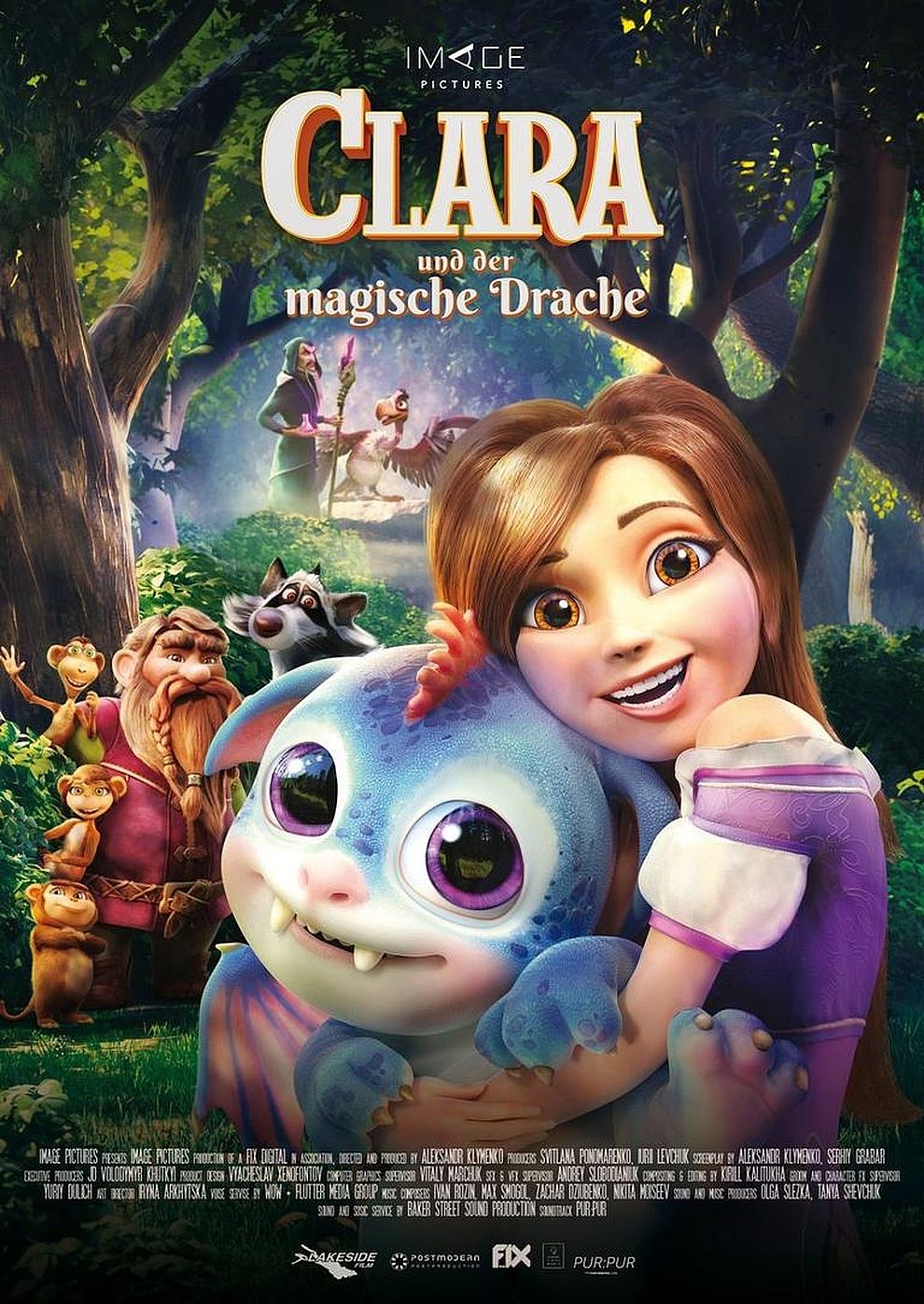 Filmplakat zu Clara und der magische Drache
