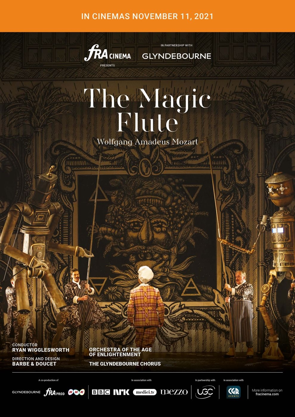 Filmplakat zu Opéra national de Paris 2021/22: Die Zauberflöte (Aufz)