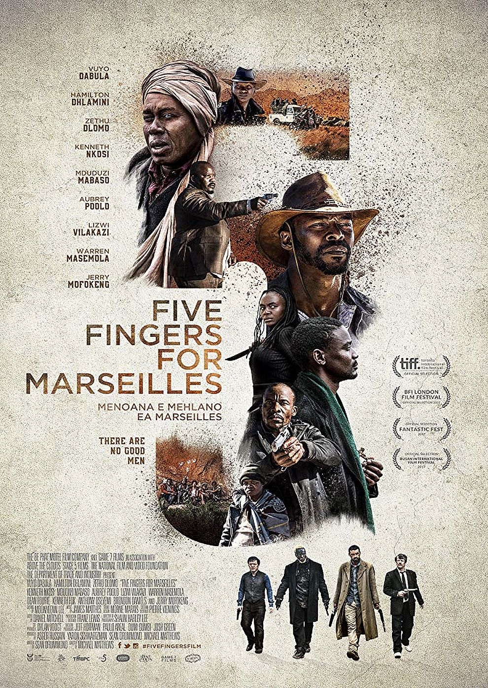 Filmplakat zu Five Fingers for Marseilles