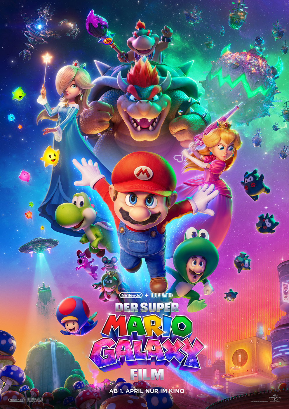 Filmplakat zu Der Super Mario Galaxy Film