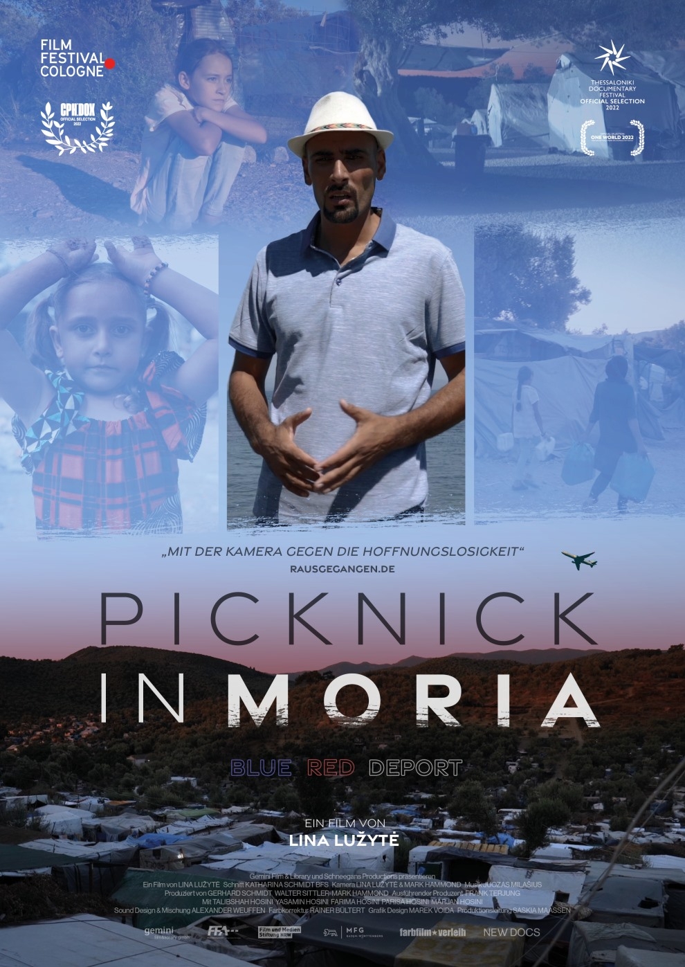 Filmplakat zu Picknick in Moria - Blue Red Deport