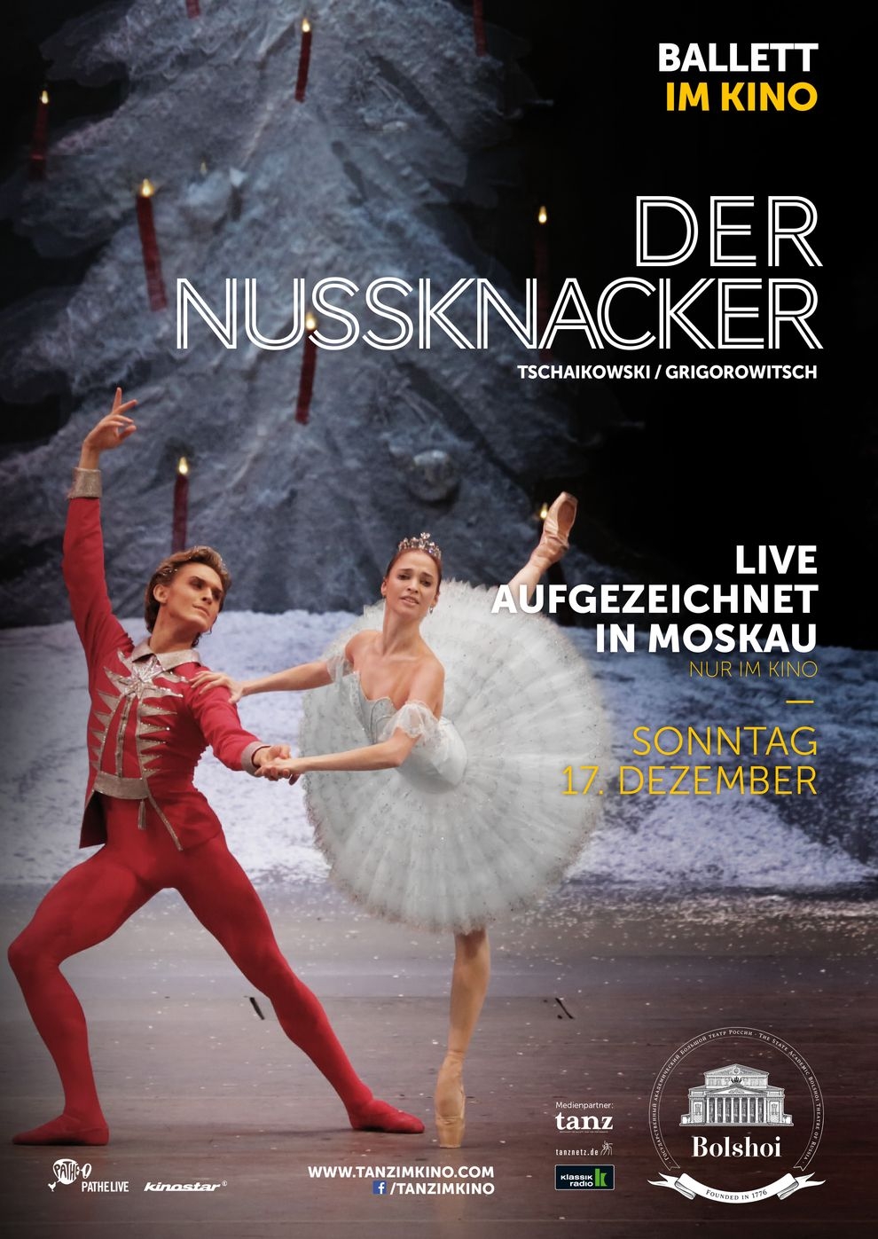 Filmplakat zu Bolshoi Ballett: Der Nussknacker (2017/18)
