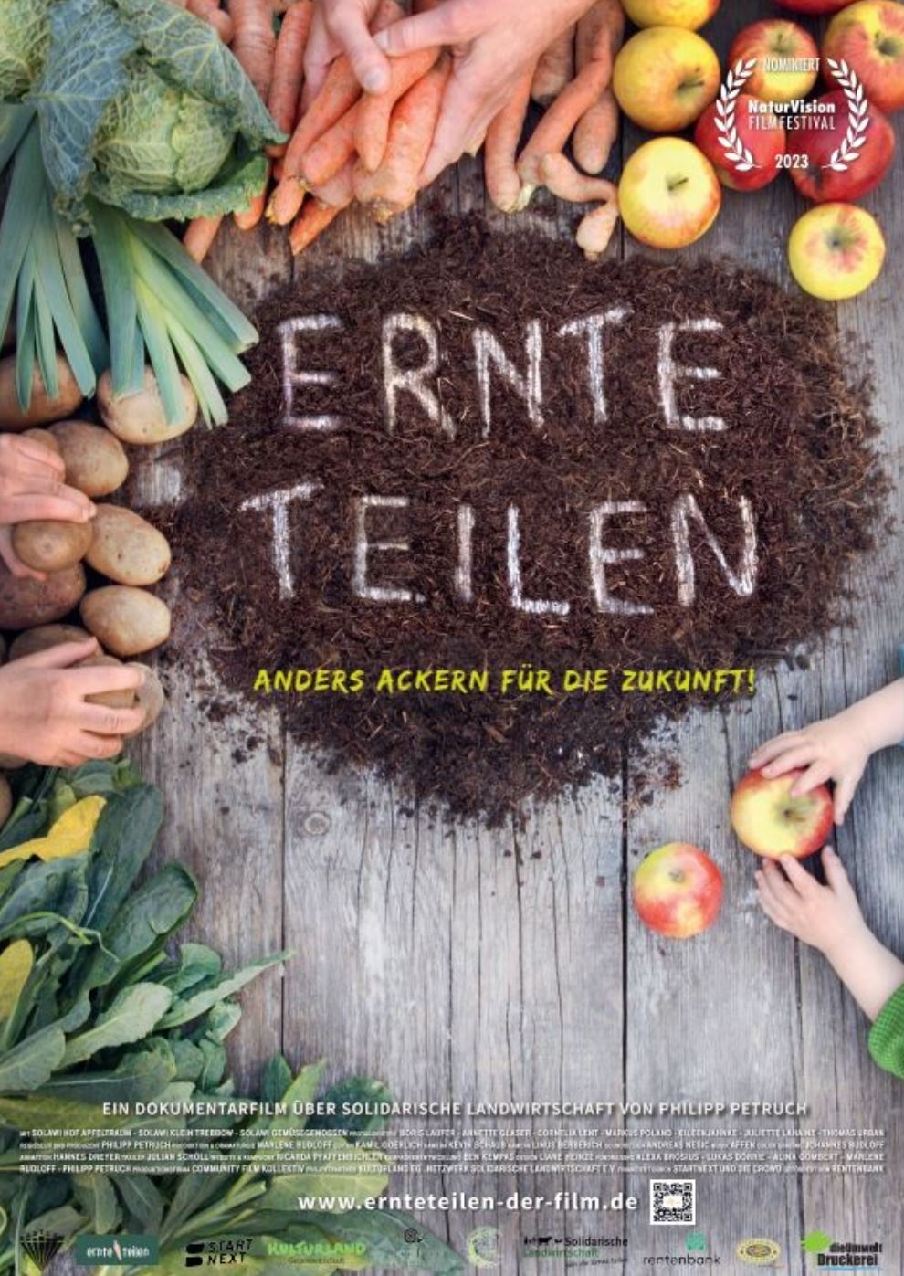 Filmplakat zu Ernte teilen