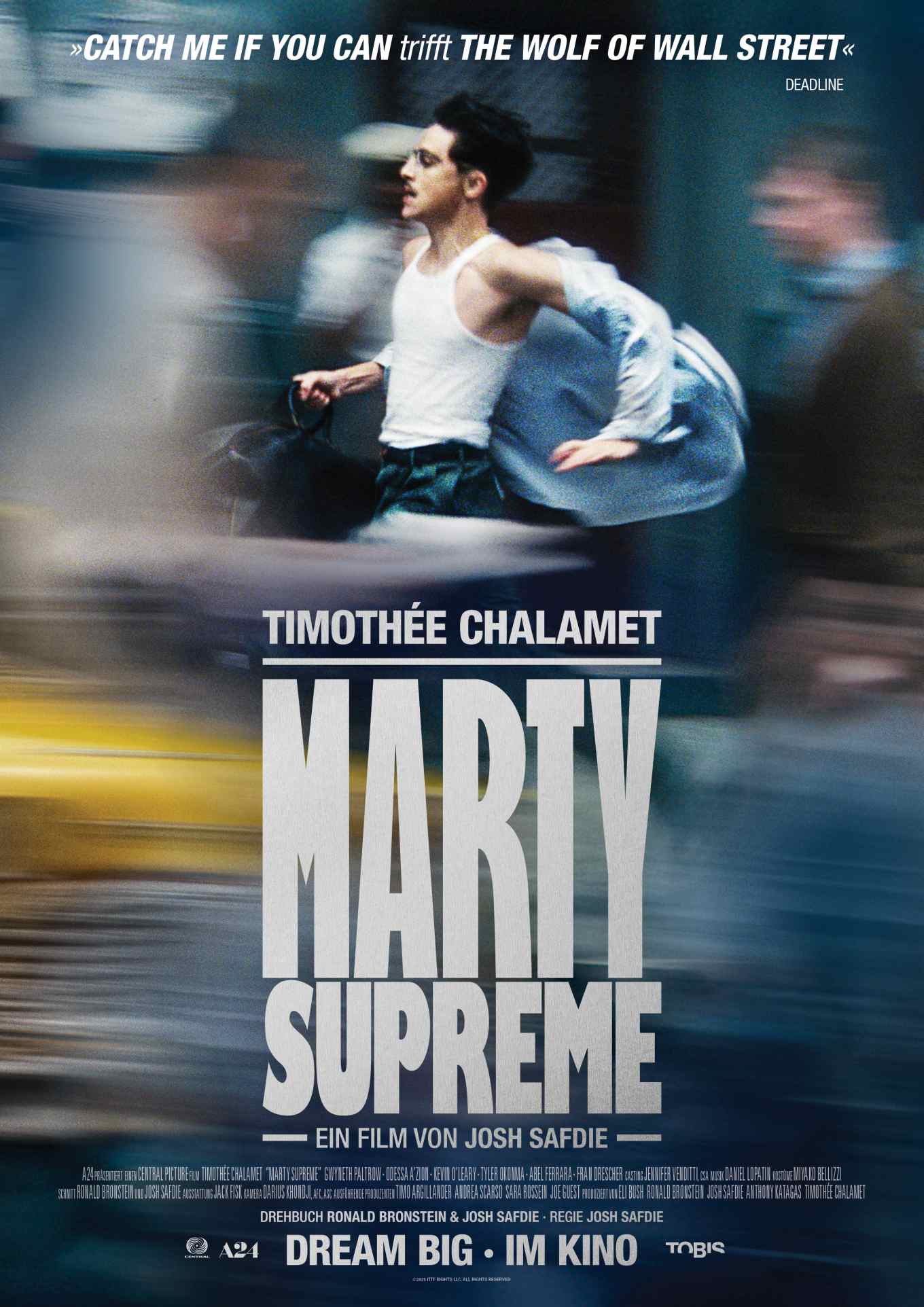Filmplakat zu Marty Supreme