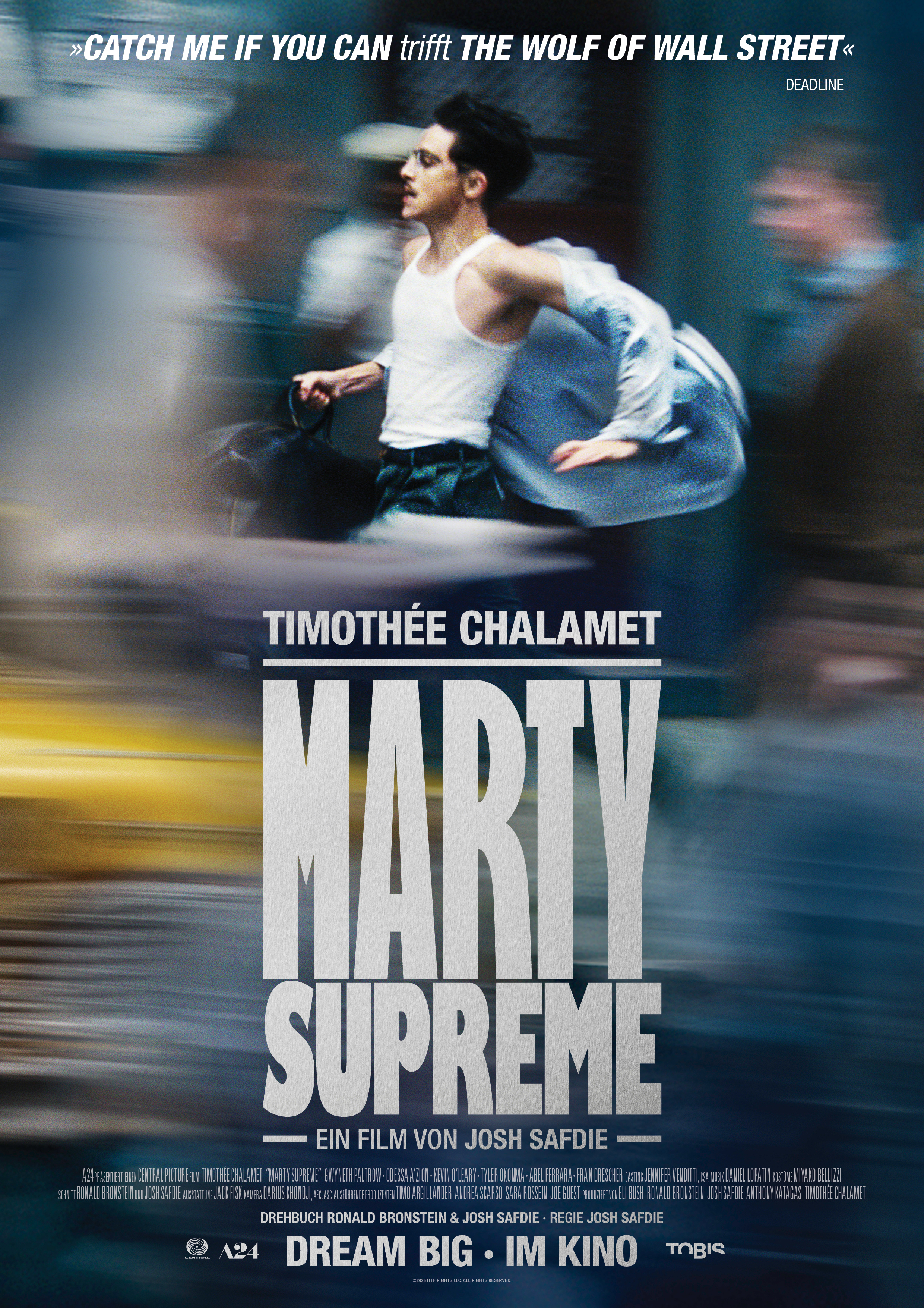 Filmplakat zu Marty Supreme