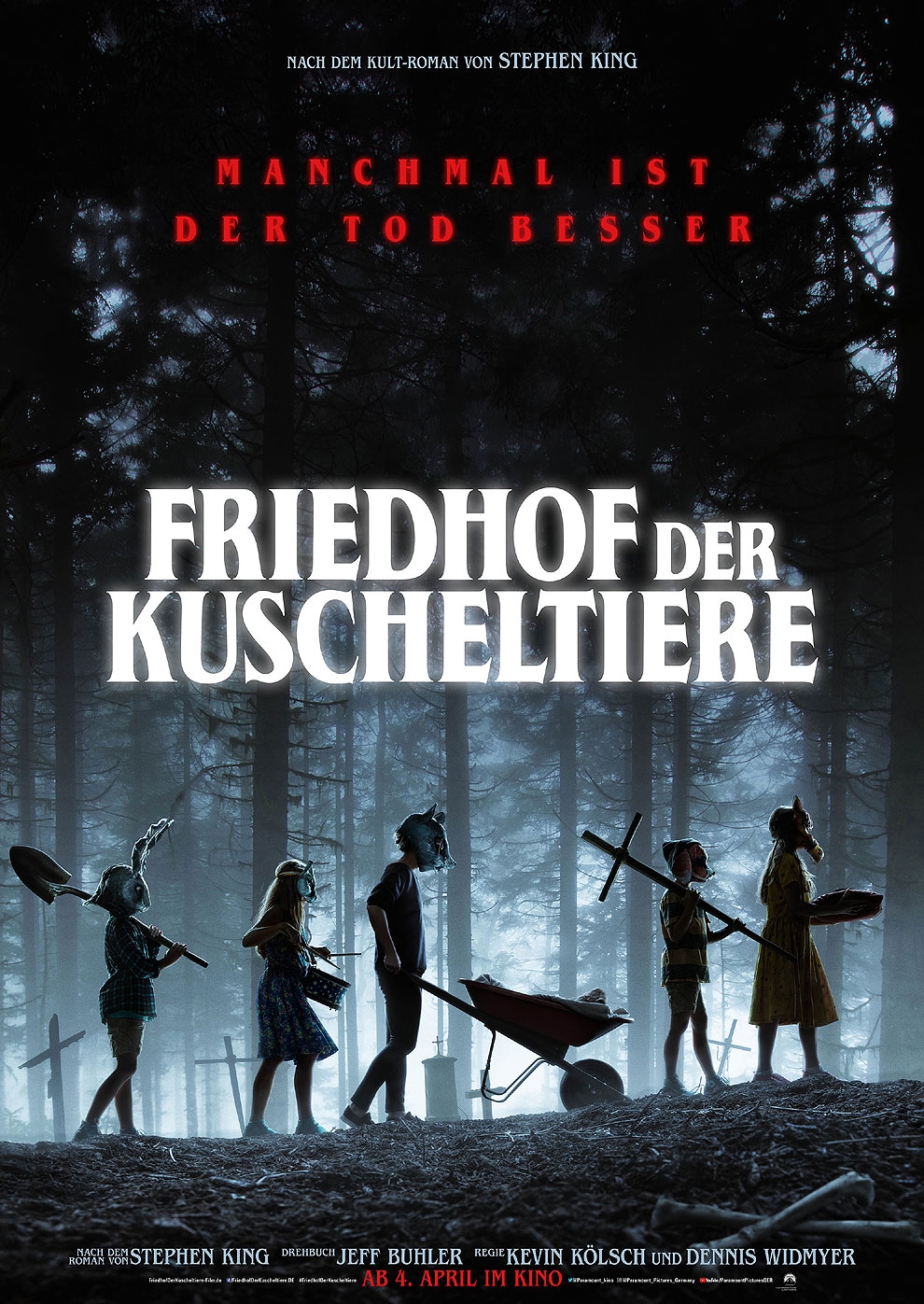 Filmplakat zu Friedhof der Kuscheltiere